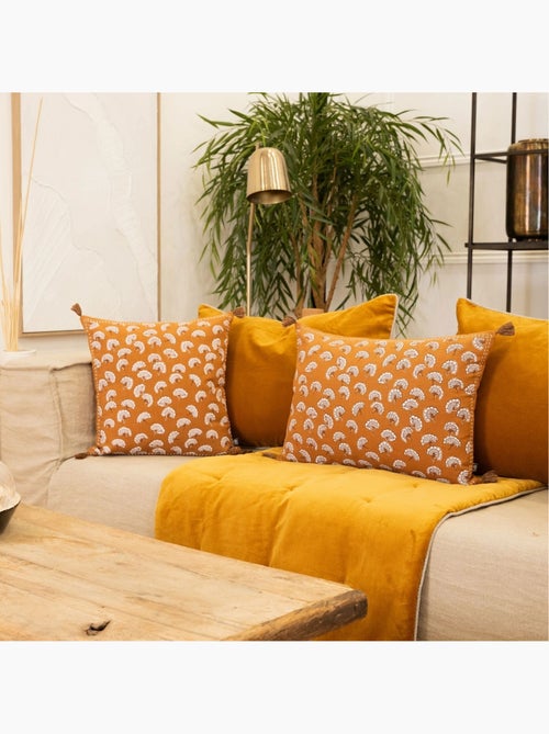 Coussin décoratif imprimé motif floral - Kiabi Coussin décoratif imprimé motif floral - Kiabi