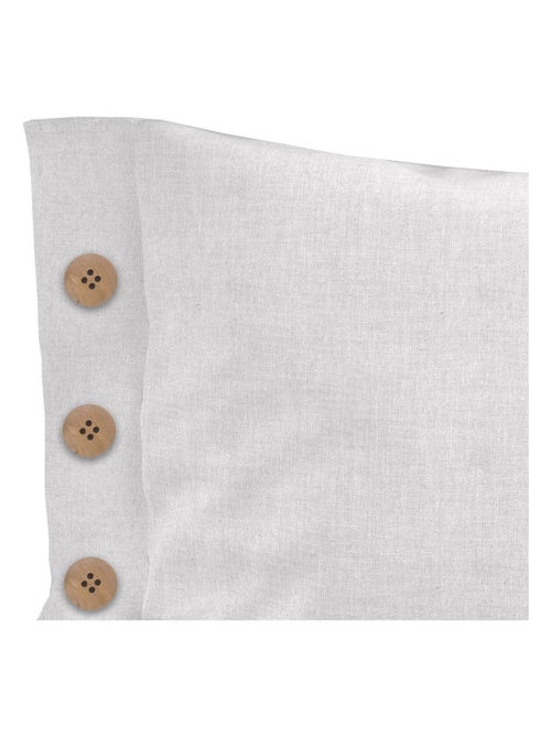 Coussin décoratif lin coton 32x50 cm LINO, par Soleil d'Ocre - Kiabi