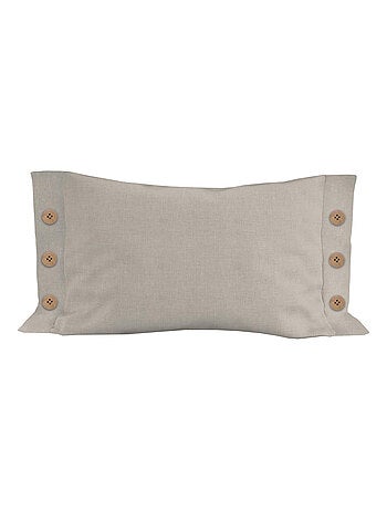 Coussin décoratif lin coton 32x50 cm LINO, par Soleil d'Ocre