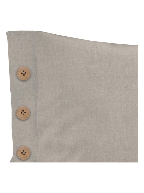 Coussin décoratif lin coton 32x50 cm LINO, par Soleil d'Ocre - Kiabi