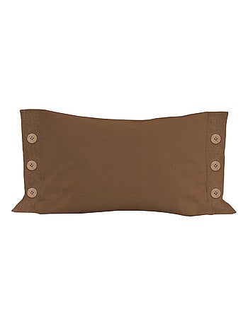 Coussin décoratif lin coton 32x50 cm LINO, par Soleil d'Ocre