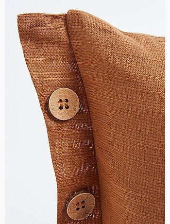 Coussin décoratif lin coton 32x50 cm LINO, par Soleil d'Ocre