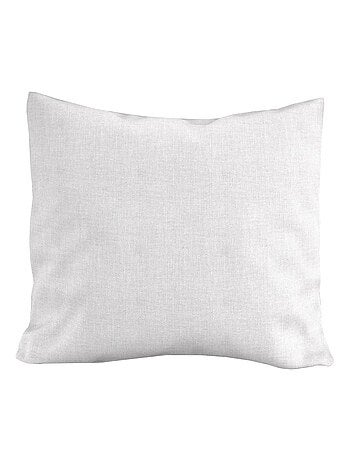 Coussin décoratif lin coton 45x45 cm LINO, par Soleil d'Ocre