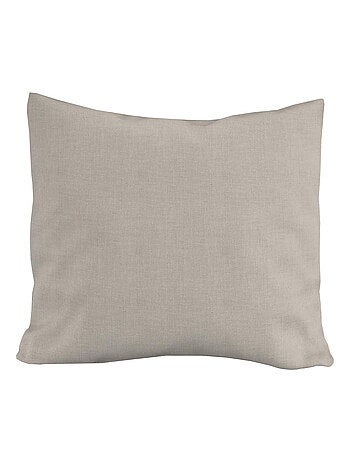 Coussin décoratif lin coton 45x45 cm LINO, par Soleil d'Ocre