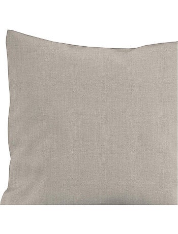 Coussin décoratif lin coton 45x45 cm LINO, par Soleil d'Ocre