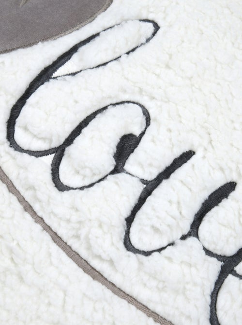 Coussin décoratif love - Kiabi