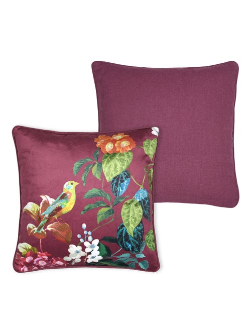 Coussin décoratif motif oiseau et feuillage - Kiabi Coussin décoratif motif oiseau et feuillage - Kiabi