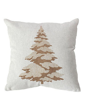 Coussin décoratif motif sapin