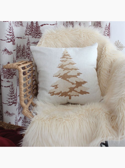 Coussin décoratif motif sapin - Kiabi Coussin décoratif motif sapin - Kiabi
