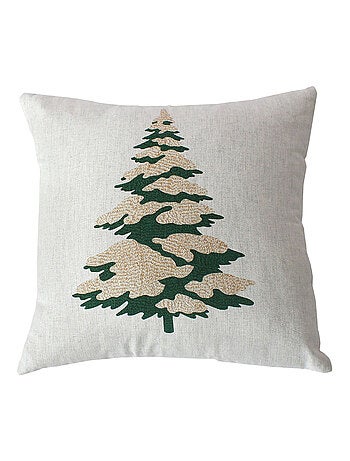 Coussin décoratif motif sapin