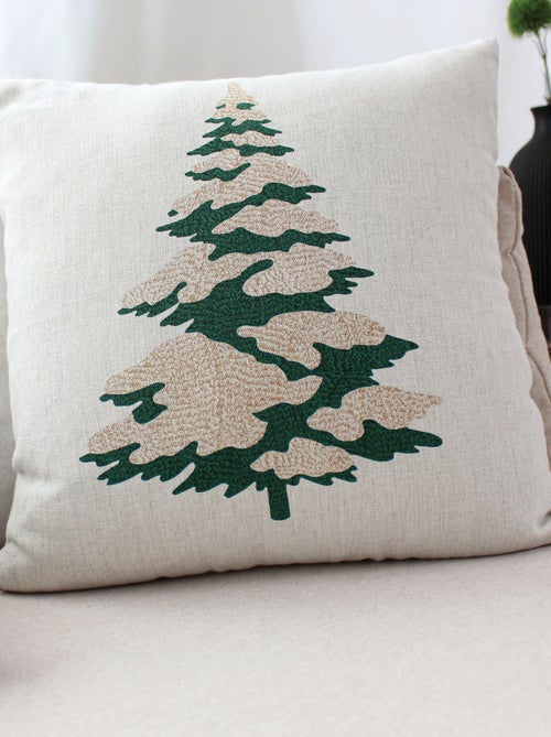 Coussin décoratif motif sapin - Kiabi Coussin décoratif motif sapin - Kiabi
