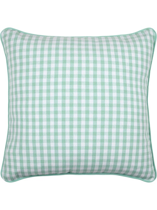 Coussin décoratif motif vichy en polycoton - Kiabi Coussin décoratif motif vichy en polycoton - Kiabi