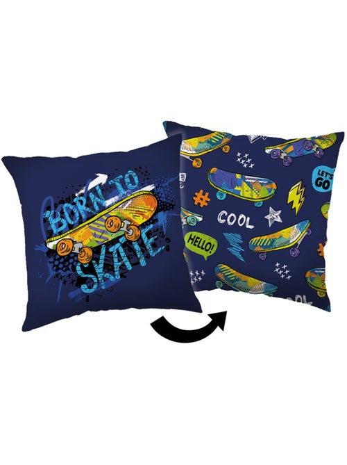 Coussin décoratif skateboard double face 40 x 40 cm – La boutique des toons - Kiabi Coussin décoratif skateboard double face 40 x 40 cm – La boutique des toons - Kiabi