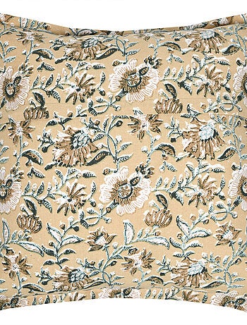 Coussin décoratif végétal graphique