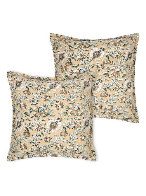 Coussin décoratif végétal graphique - Kiabi