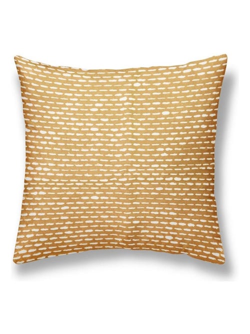 Coussin décoration coton imprimé bicolore DESERT CHIK - Kiabi