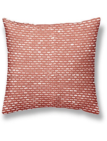 Coussin décoration coton imprimé bicolore DESERT CHIK