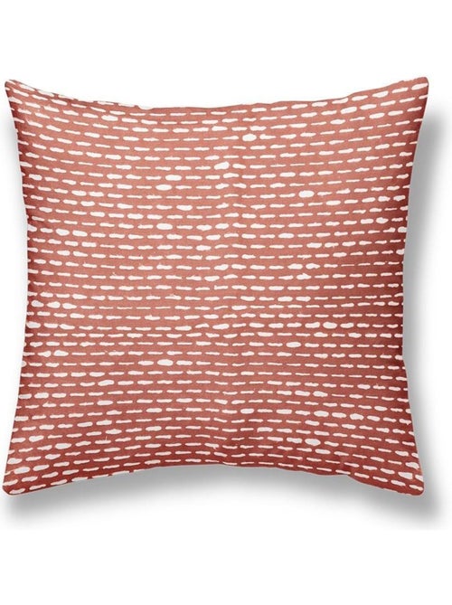 Coussin décoration coton imprimé bicolore DESERT CHIK - Kiabi