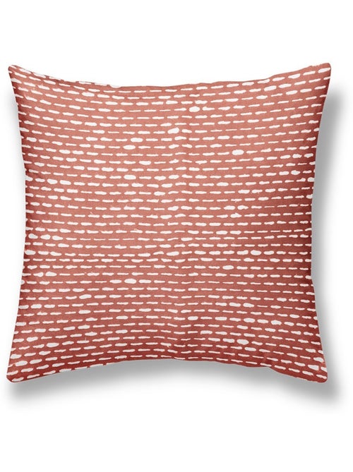Coussin décoration coton imprimé bicolore DESERT CHIK - Kiabi