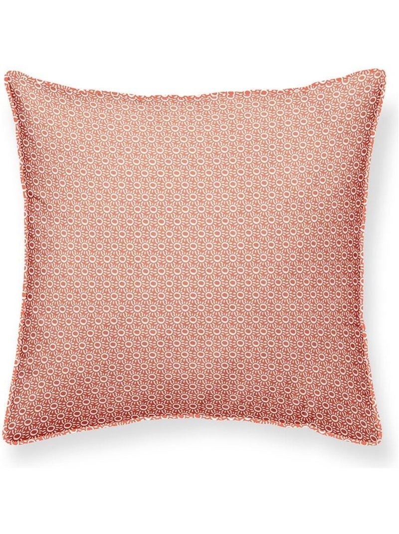 Coussin décoration imprimé 'DESERT CHIK' 'TODAY' Rouge - Kiabi