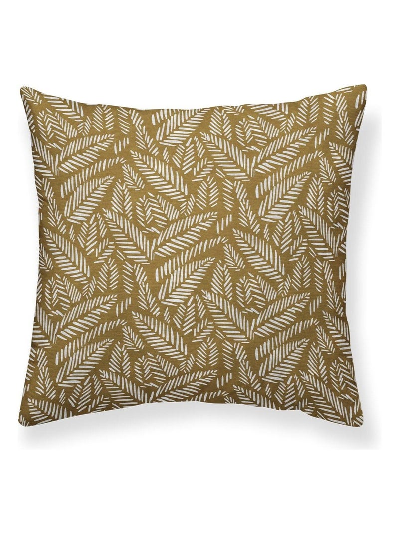 Coussin décoration imprimé 'TERANGA INAYA' 'TODAY' Bronze - Kiabi
