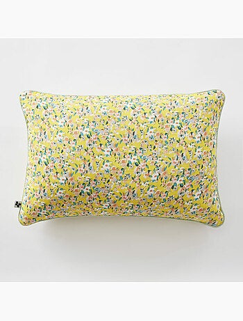 Coussin déhoussable - Gaze de coton - Passepoil - Manon