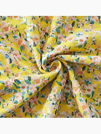Coussin déhoussable - Gaze de coton - Passepoil - Manon
