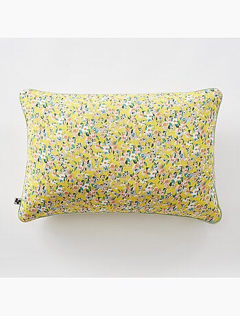 Coussin déhoussable - Gaze de coton - Passepoil - Manon