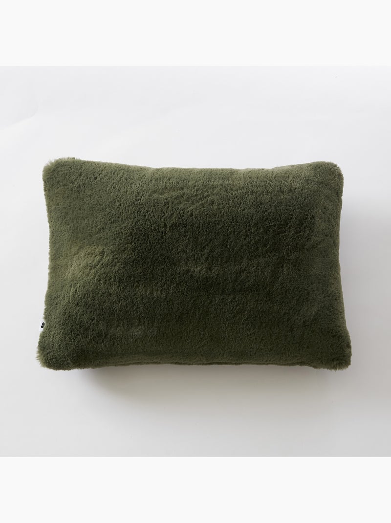 Coussin déhoussable - Ultra doux - Sven Kaki - Kiabi