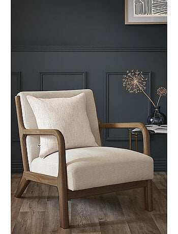 Coussin Déhoussable – 100 % Coton Texturé – Sixtine