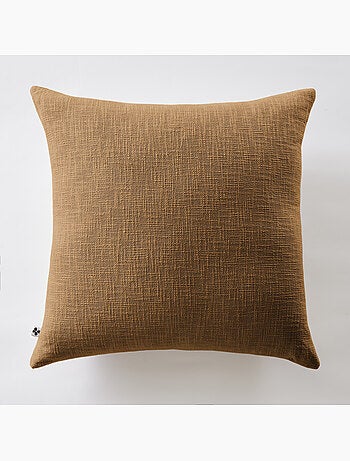 Coussin Déhoussable – 100 % Coton Texturé – Sixtine