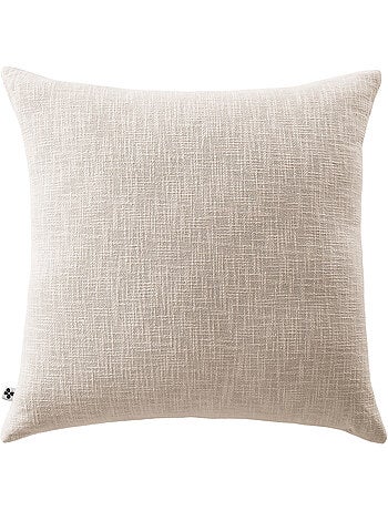 Coussin Déhoussable – 100 % Coton Texturé – Sixtine
