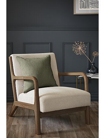 Coussin Déhoussable – 100 % Coton Texturé – Sixtine