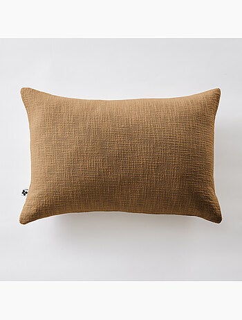 Coussin Déhoussable – 100 % Coton Texturé – Sixtine