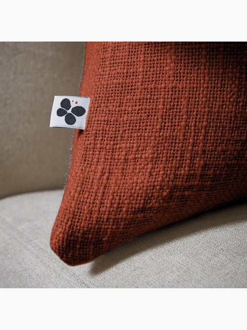 Coussin Déhoussable – 100 % Coton Texturé – Sixtine - Kiabi Coussin Déhoussable – 100 % Coton Texturé – Sixtine - Kiabi