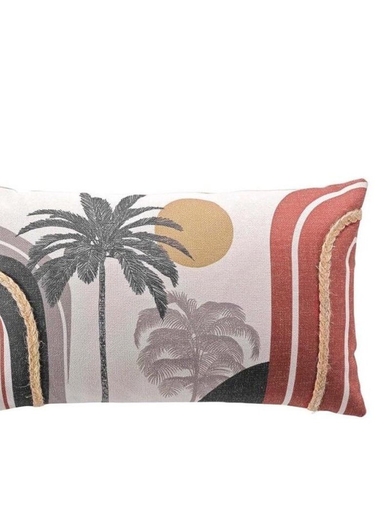 Coussin déhoussable 30x50 cm Cocotis Blanc - Kiabi