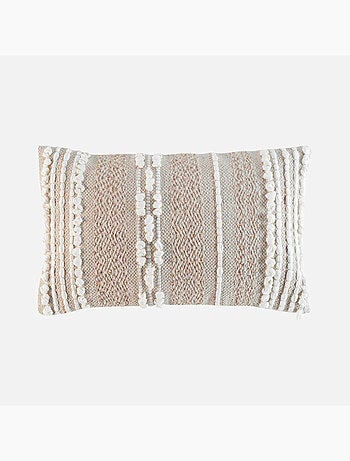 Coussin déhoussable 30x50cm "Blanca
