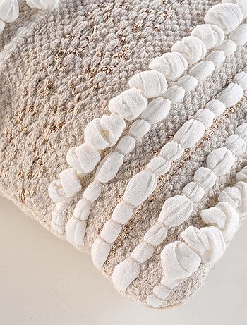 Coussin déhoussable 30x50cm "Blanca