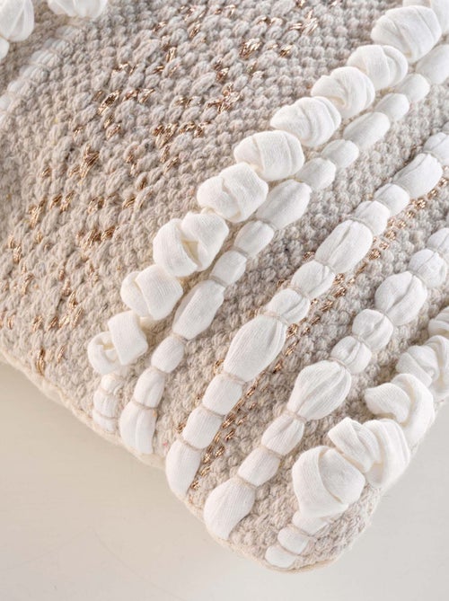 Coussin déhoussable 30x50cm "Blanca" - Kiabi