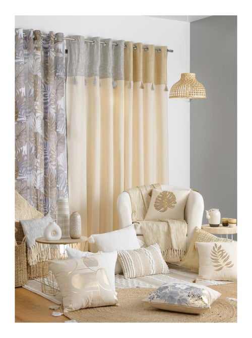 Coussin déhoussable 30x50cm "Blanca" - Kiabi