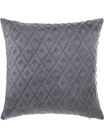 Coussin déhoussable à motifs losanges