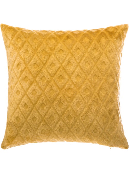 Coussin déhoussable à motifs losanges - Kiabi