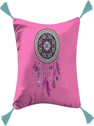 Coussin dehoussable Attrape Rêves Enolas rose