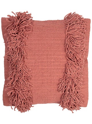 Coussin déhoussable au style ethnique