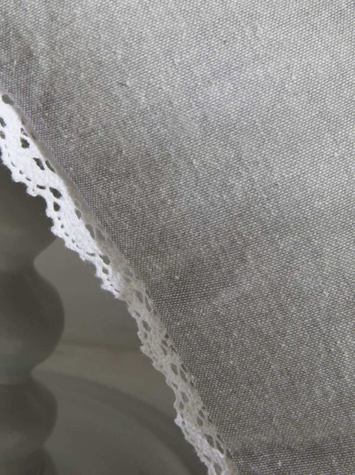 Coussin déhoussable avec dentelle 'Today' - Kiabi