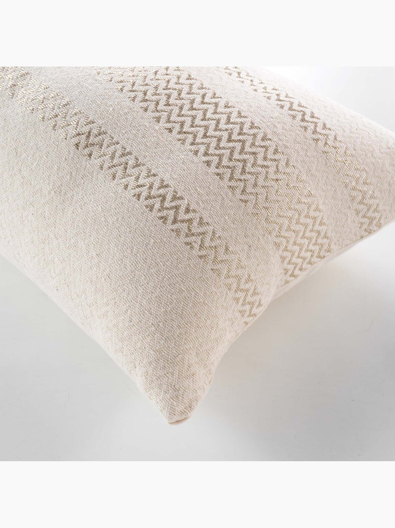 Coussin déhoussable Beige coquille - Kiabi