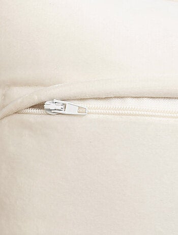 Coussin déhoussable bouclette rectangle