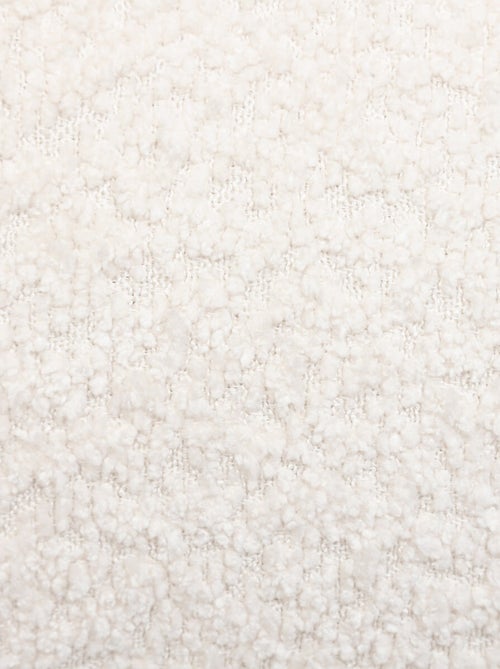Coussin déhoussable bouclette rectangle - Kiabi Coussin déhoussable bouclette rectangle - Kiabi