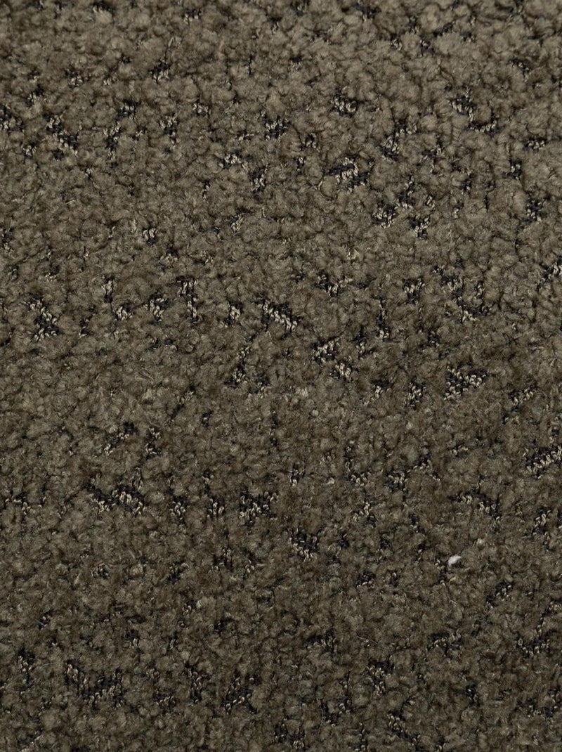 Coussin déhoussable bouclette rectangle Kaki - Kiabi