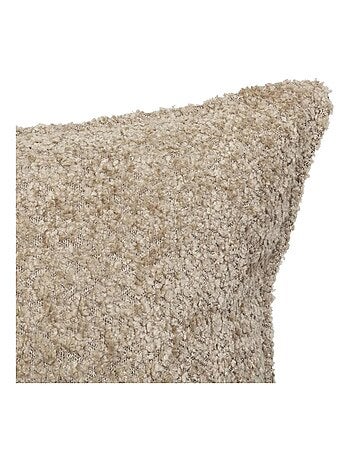 Coussin déhoussable bouclette rectangle